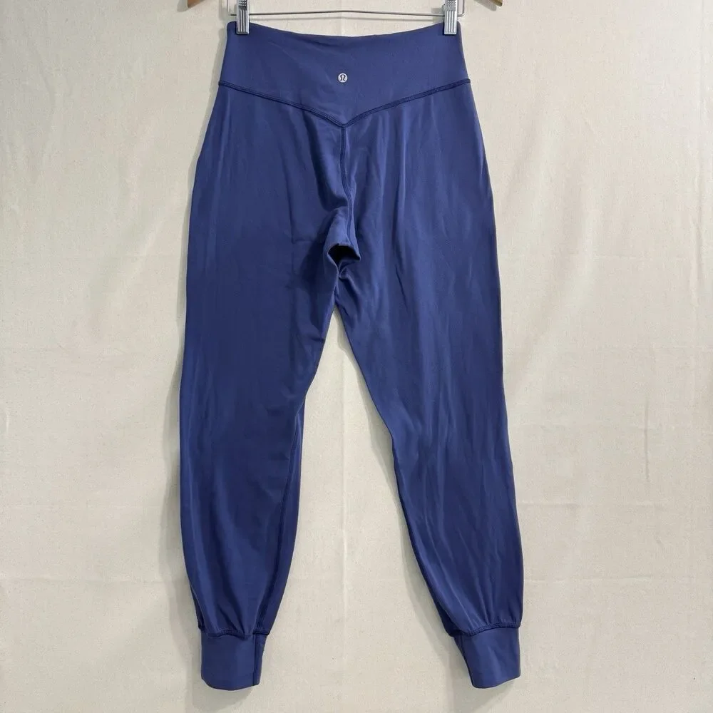 Lululemon Align Jogger Blue Pockets Size 6